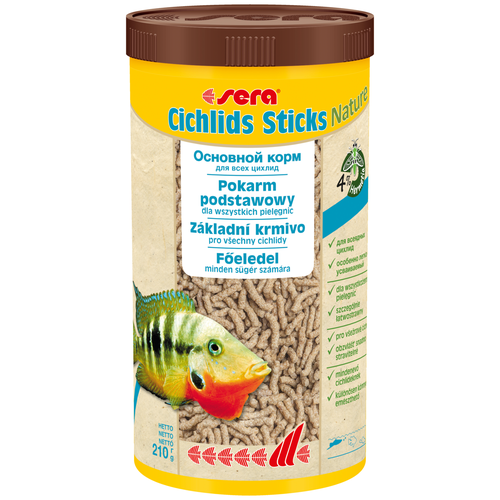 ���� ����� ���� Sera Cichlids Sticks Nature, 1 �, 210 �, ������ ������