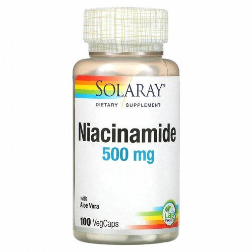  Solaray Niacinamide 500 mg Vitamin B-3 ( 500   -3) 100   (Solaray),  