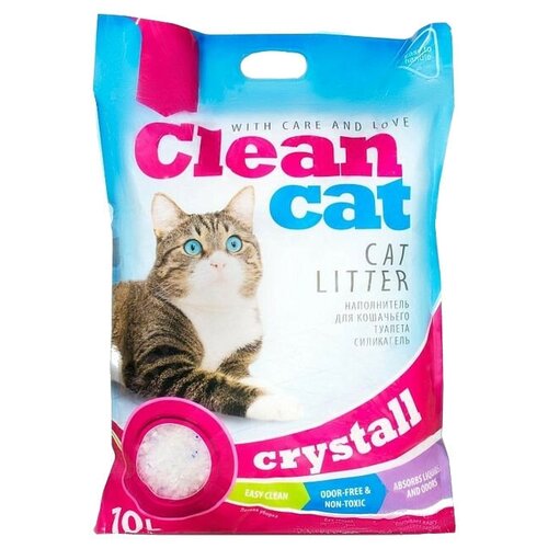 ���� ����������� ����������� Clean Cat Crystall, 10�, 1 ��., ������ ������