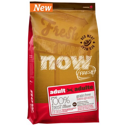  NOW FRESH -   ,    ,  (grain free red meat adult recipe) 9.98    -     , -,   