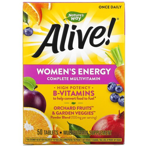   Nature's Way Alive! Women's Energy , 150 , 150 , 50 .   -     , -  