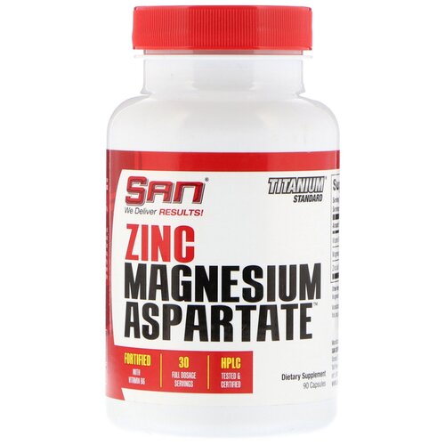    B6  Zinc Magnesium Aspartate ZMA, 90    -     , -  