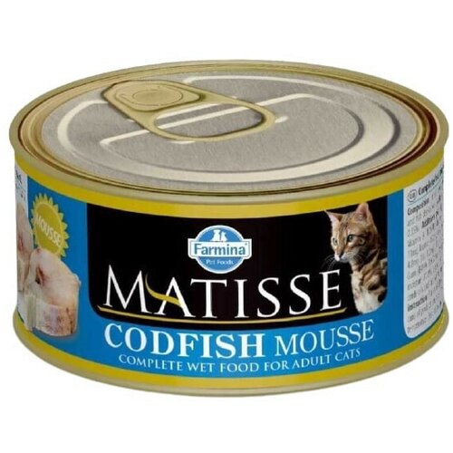    Farmina Matisse Codfish Mousse,   ,   , 1020 ( 85 x 12 . )   -     , -,   