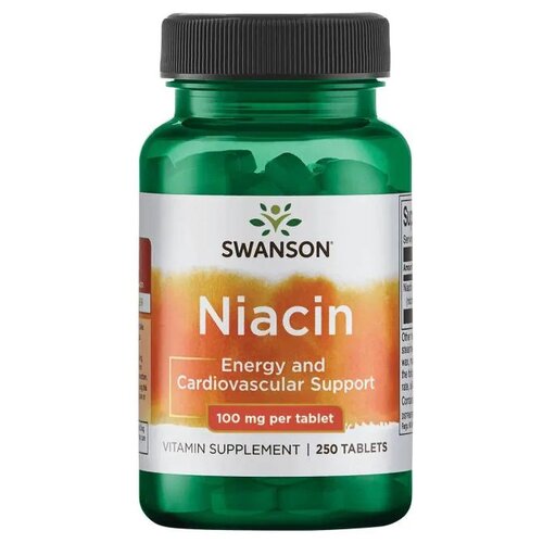  SWANSON Niacin, 100 , 100 , 250 .   -     , -  