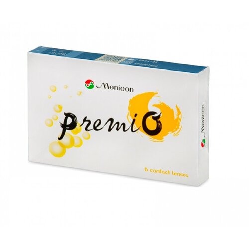    Menicon PremiO, 6 ., R 8,6, D +2, , 1 .,  