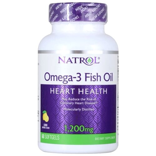  Omega-3 Fish Oil ., 1200 , 140 , 60 .,    -     , -  