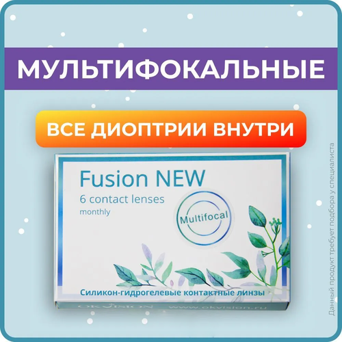    OKVision Fusion New Multifocal, 6 ., R 8,6, D 0, ADD: , ADD: +1.50 D   -     , -  