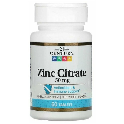  21st CENTURY Zinc Citrate -  , 50  60    -     , -  