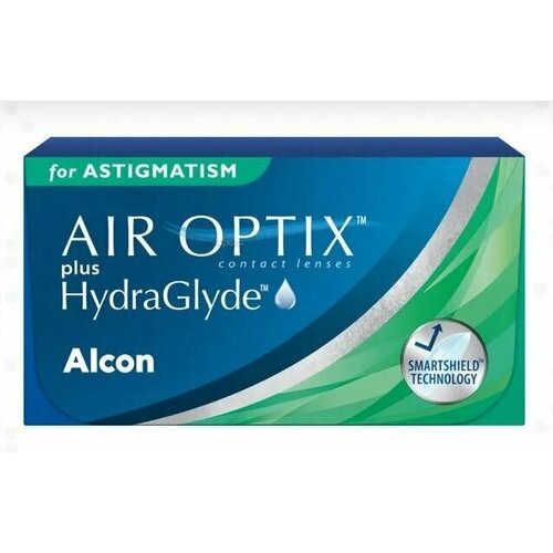    Alcon Air Optix Plus HydraGlyde for Astigmatism, 3pk, -02,25 / -1,75 / 170,  