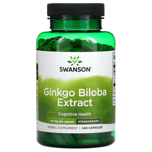   SWANSON Ginkgo Biloba Extract, 140 , 60 , 240 .   -     , -  