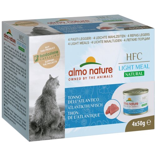  Almo Nature   4 .  50 .       (Natural Light Meal - Atlantic Tuna (4  50 )) 550MEGA 550MEGA | HFC Natural Light Meal Atlantic Tuna 0,2  52034 (2 )