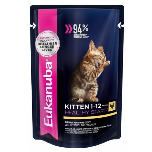      Eukanuba Kitten Healthy Start,      , c , 4 .  85  (  )   -     , -,   