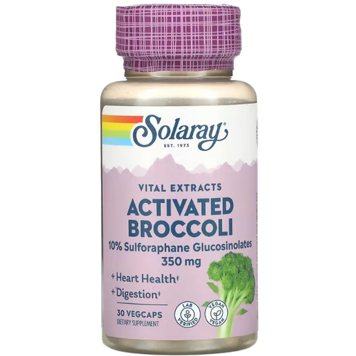  Solaray Activated Broccoli 350 mg (10% Sulforaphane Glucosinolates) 30   (Solaray)   -     , -  