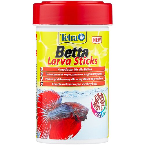       , ,  Tetra Betta LarvaSticks, 100 , 33    -     , -  