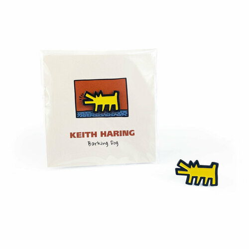    / Little Pins / Keith Haring - Barking Dog /  /    -     , -  