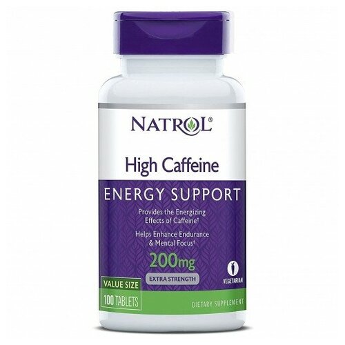   Natrol High Caffeine 200 mg, 200 , 100 .   -     , -  