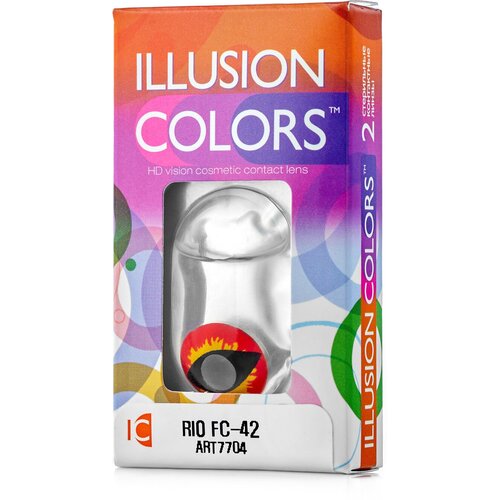    ILLUSION olors Rio, 2 ., R 8,6, D 0, fc-42   -     , -  