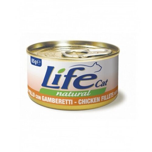  Lifecat chicken with shrimps         12  85   -     , -,   