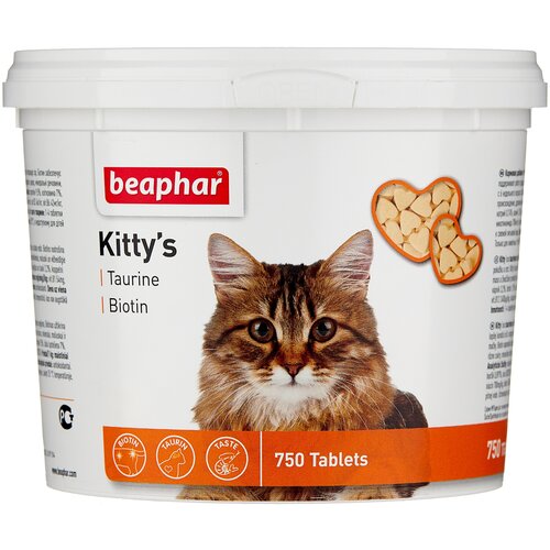    Beaphar Kitty's Taurine + Biotin , 750 .   -     , -  