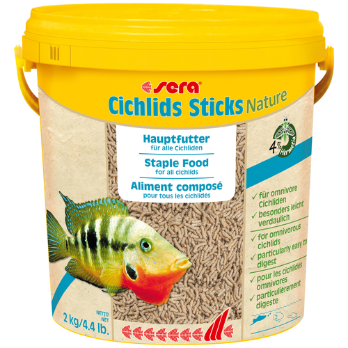 ���� ����� ����  ���  ��� Sera Cichlids Sticks Nature, 10 �, 2 ��, ������ ������
