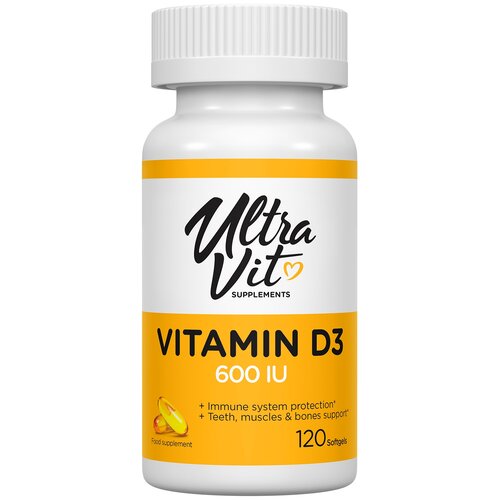  UltraVit Vitamin D3 ., 600 , 90 , 120 .   -     , -  