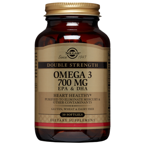  Solgar Double Strength Omega 3 EPA & DHA ., 700 , 300 , 30 .   -     , -  