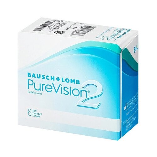    Bausch & Lomb PureVision 2 HD., 6 ., R 8,6, D -8   -     , -  