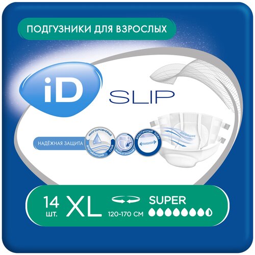     iD Slip Super, XL, 7.5 , 120-170 , 1 .  14 .   -     , -  