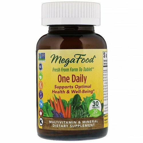  MegaFood One Daily 30 Tablets   -     , -  