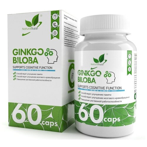 ���� ������� NaturalSupp Ginkgo Biloba, 60 ��., ������ ������