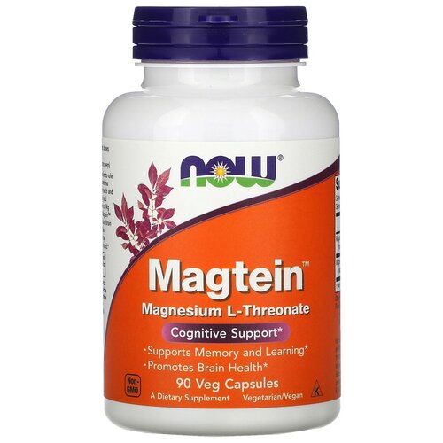   NOW Magtein (magnesium L-Threonate), 140 , 140 , 90 .   -     , -  