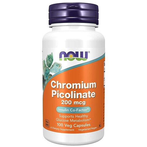 ���� NOW Chromium Picolinate (��������� �����) 200 ��� 100 ������, ������ ������
