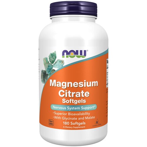   NOW Magnesium Citrate, 400 , 400 , 180 .   -     , -  