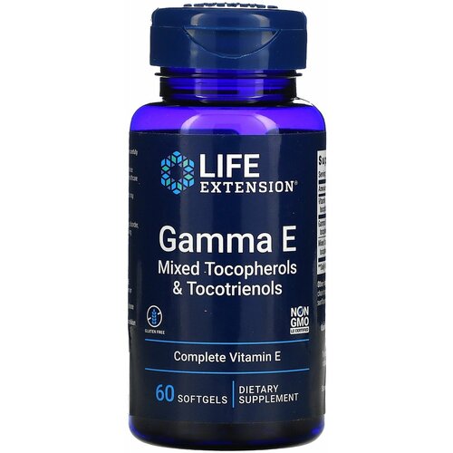  Life Extension Gamma E Mixed Tocopherols & Tocotrienols (-    ) 60    -     , -  