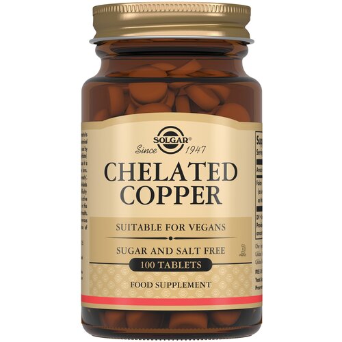 ���� Solgar Chelated Copper ���., 230 �, 100 ��., ������ ������