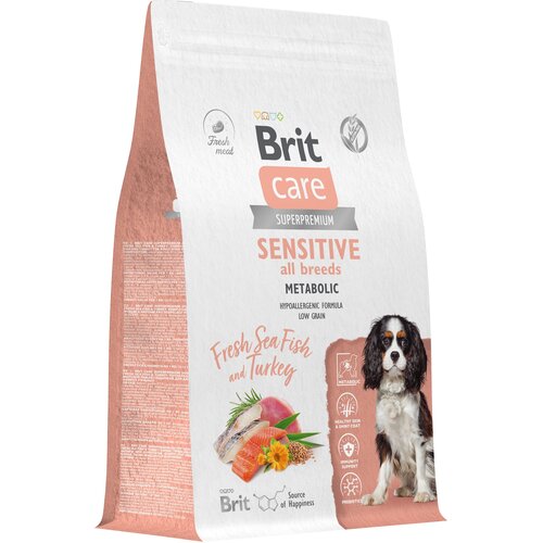        Brit Care Dog Adult Sensitive Metabolic?????,   ?,      3    -     , -  