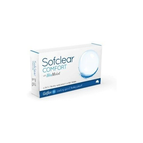 ���� ���������� ����� Gelflex Sofclear Comfort with BioMoist, 3 ��., R 8,6, D -10, ������ ������