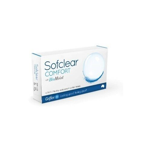    Gelflex Sofclear Comfort with BioMoist, 3 ., R 8,6, D -10,5,    -     , -  