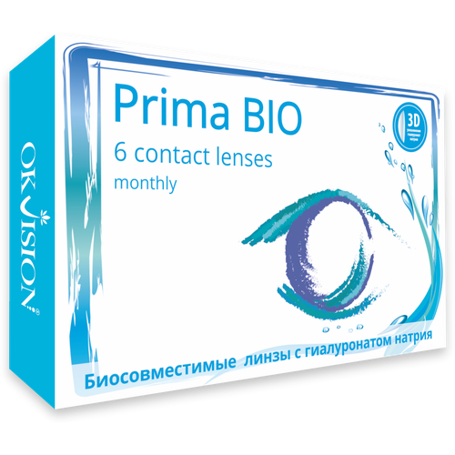    OKVision PRIMA BIO, 6 ., R 8,6, D -14,5, , 1 .,  