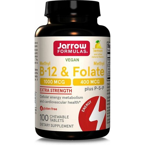   Jarrow Formulas Methyl B-12 & Methyl Folate 1000 /400 , 100 .   -     , -  