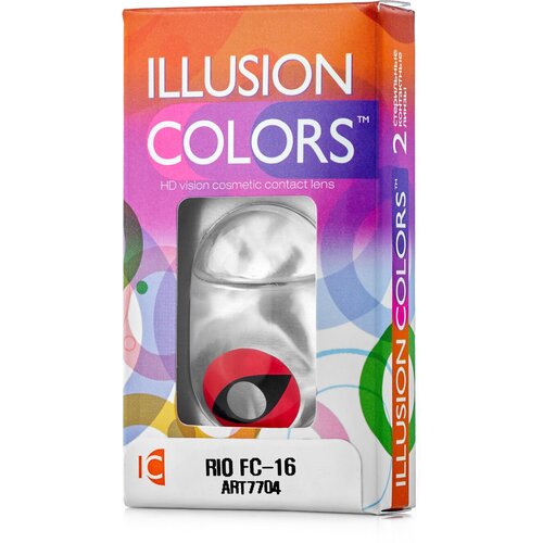    ILLUSION olors Rio, 2 ., R 8,6, D 0, fc-16   -     , -  