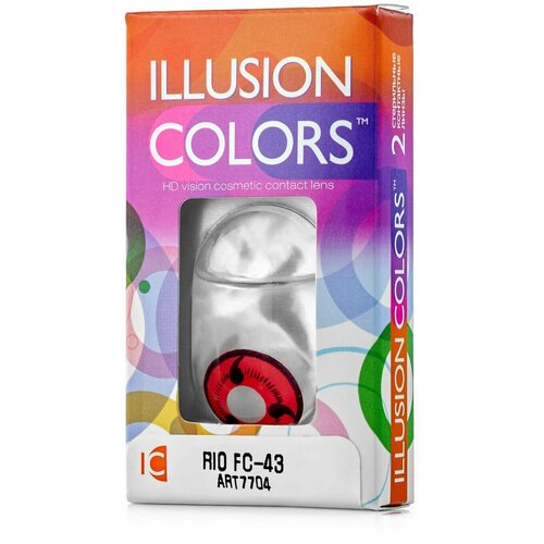    ILLUSION olors Rio, 2 ., R 8,6, D 0, FC-43   -     , -  