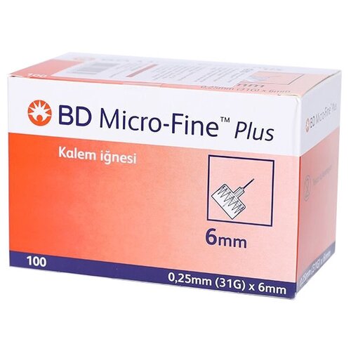    - BD Micro-Fine Plus, 6  x 0.25 , : 31G, 100 .   -     , -  