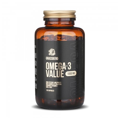  Grassberg Omega-3 Value ., 1000 , 120 .   -     , -  