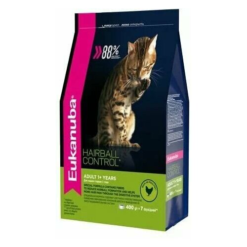  EUKANUBA ADULT HAIRBALL INDOOR 400                 5   -     , -  