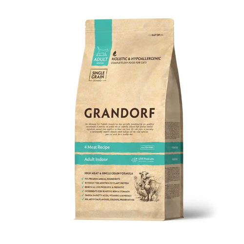     GRANDORF CAT PROBIOTIC INDOOR 4   400    -     , -  