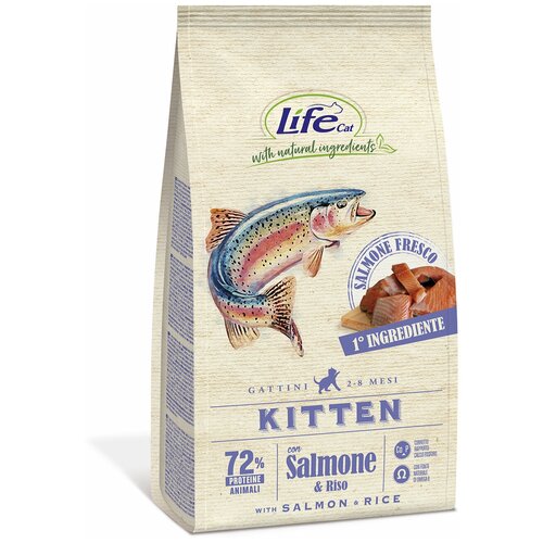   Lifecat Kitten Salmon 400     