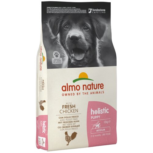      Almo Nature Holistic Medium Puppy Chicken and Rice 1 .  12000    -     , -  