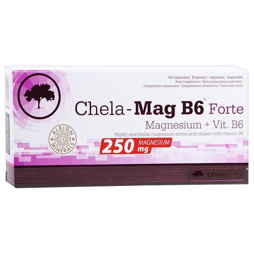 ���� Olimp Labs Chela-Mag B6 Forte ����., 250 ��, 100 �, 60 ��., ������ ������