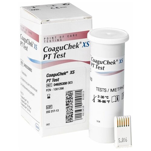  - CoaguChek XS PT test PST 24    -     , -  